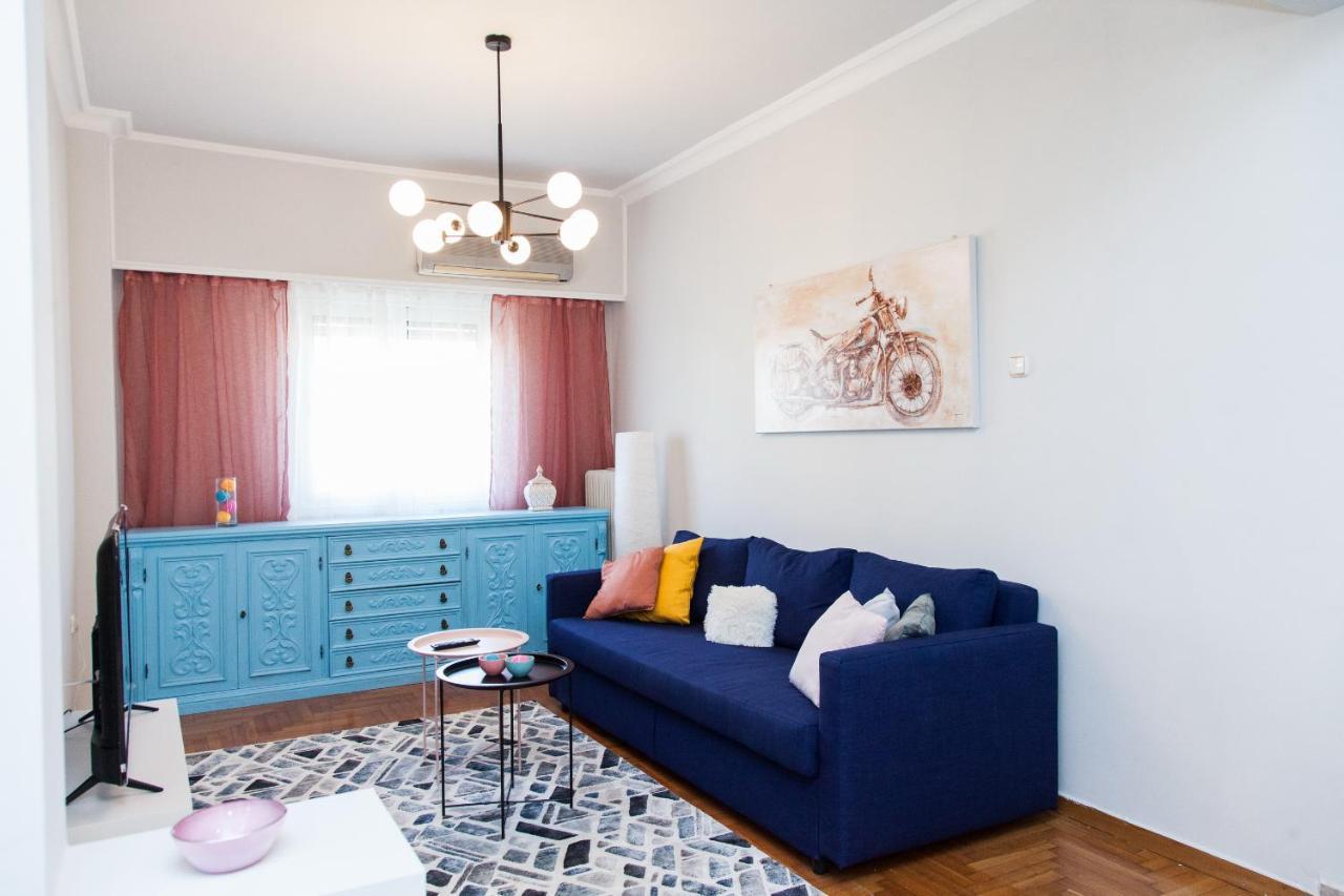 Brand New, Cheerful Apartment In Central Athena Bagian luar foto