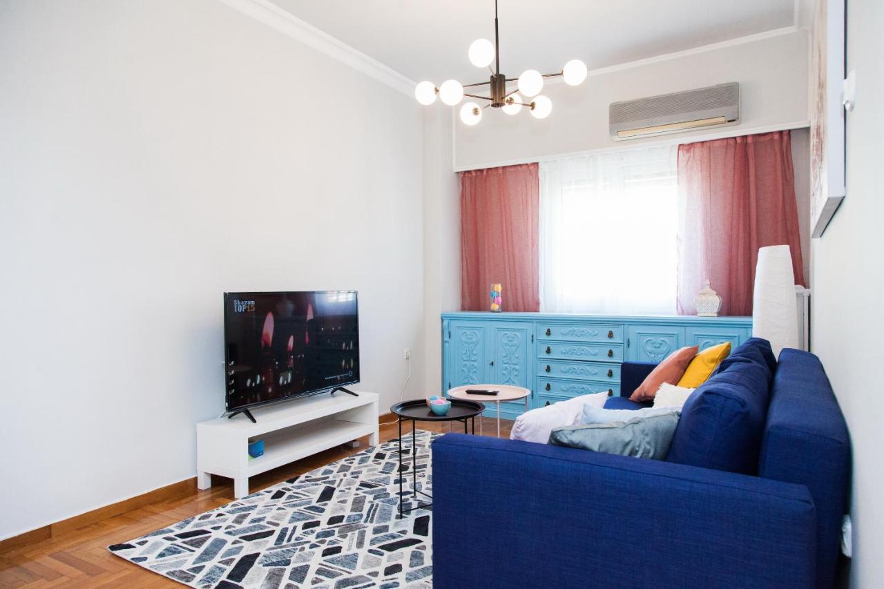 Brand New, Cheerful Apartment In Central Athena Bagian luar foto